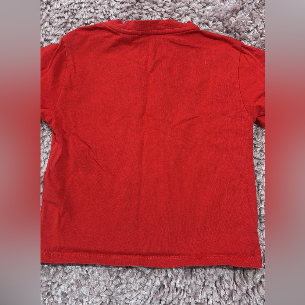 Burberry Red Kids Shirt - Picture 2 of 2